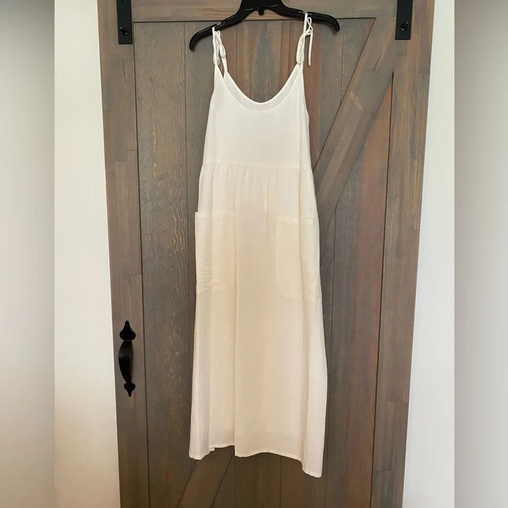 New Emerson Fry Linen Blend Dress Small - Picture 4 of 9